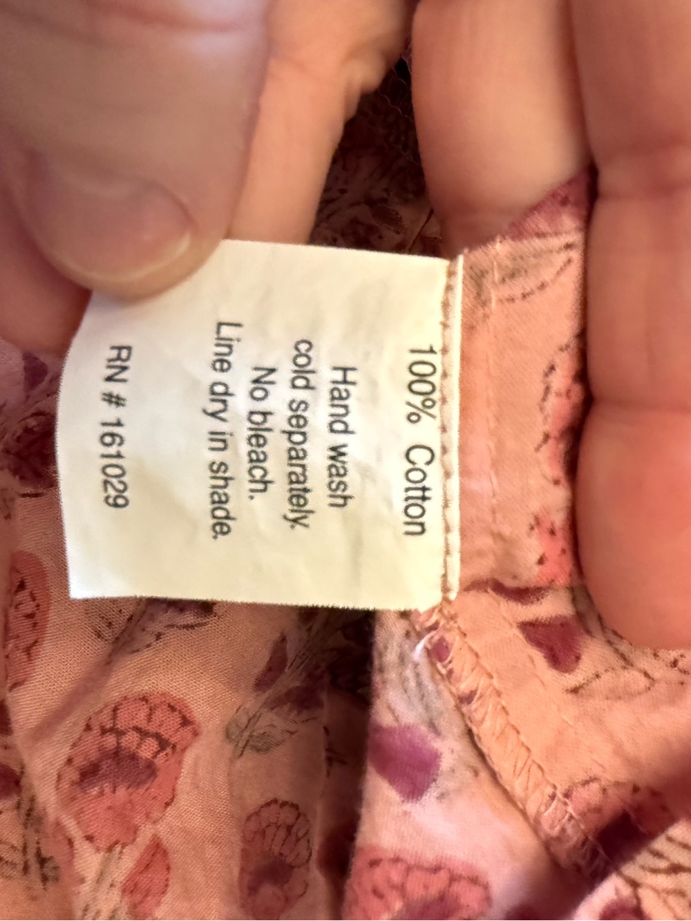 Pink Floral Tiered Sleeveless Sundress, XL - Picture 4 of 5